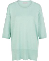 include - Rundhals-Pullover Aus Kaschmir Und Seide - Lyst