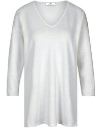 Peter Hahn - V-Pullover 3/4-Arm - Lyst