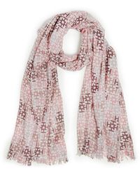 Hemisphere Alikibi Cashmere-Schal in Pink Damen Accessoires Schals 