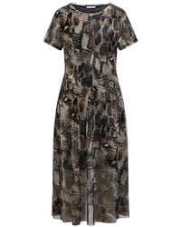 efixelle - Mesh-kleid zum schlupfen - Lyst