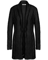 Peter Hahn - Long-Strickjacke - Lyst