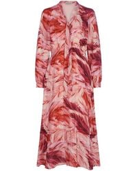 Uta Raasch - Kleid V-Ausschnitt - Lyst