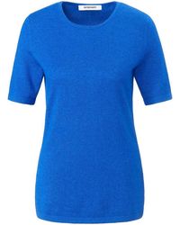 Peter Hahn - Rundhals-Pullover Aus Seide Kaschmir - Lyst