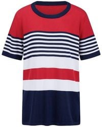 Emilia Lay - Rundhals-Pullover 1/2 Arm - Lyst