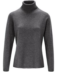 Peter Hahn - Rollkragen-Pullover Aus Schurwolle Und Kaschmir - Lyst