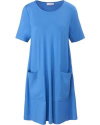 Looxent Jersey-kleid 1/2-arm - Blau