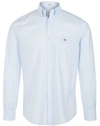 GANT - Overhemd 100% Katoen Van - Lyst