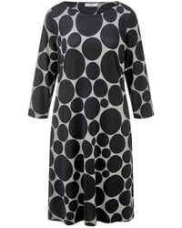 Peter Hahn - Jersey-Kleid 3/4-Arm - Lyst