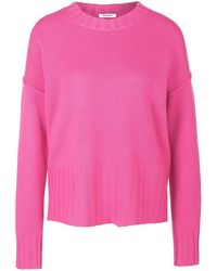 Peter Hahn - Rundhals-pullover aus schurwolle und kaschmir, , gr. 36, schurwolle - Lyst