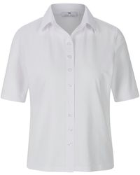 Peter Hahn - Jerseyblouse Lange Korte Mouwen Van - Lyst