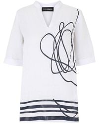 Doris Streich - Long-Bluse 3/4-Arm - Lyst