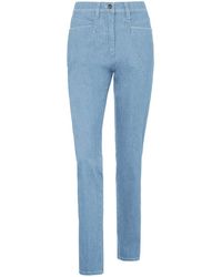 RAPHAELA by BRAX Synthetik Comfort plus-jeans modell laura touch in Grün |  Lyst DE