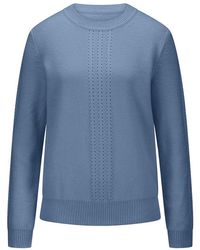 Fadenmeister Berlin - Rundhals-pullover aus schurwolle und kaschmir - Lyst