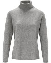 Peter Hahn - Rollkragen-Pullover Aus Schurwolle Und Kaschmir - Lyst