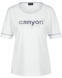 Canyon - Rundhals-shirt mit 1/2-arm, , gr. 38, kunstfaser - Lyst