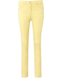 RAPHAELA by BRAX Comfort Plus-Zauber-Jeans - Modell Caren gelb