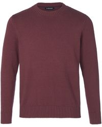 Louis Sayn Rundhals-pullover - Lila