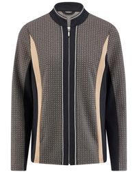 Peter Hahn - Jersey-Jacke Stehkragen - Lyst