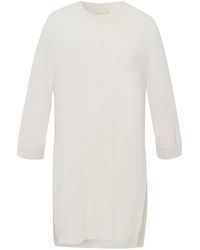 Peter Hahn - Long-Pullover Aus Schurwolle Und Kaschmir - Lyst