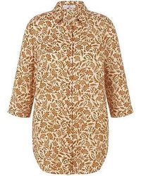 Emilia Lay - Lange Blouse 3/4 Mouwen Van - Lyst