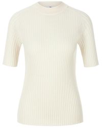 Peter Hahn - Rundhals-Pullover Aus 100% Supima-Baumwolle, Gr. S - Lyst