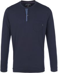Jockey Le T-shirt pyjama en single jersey souple bleu