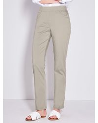 RAPHAELA by BRAX Le pantalon coupe 4 poches taille 20 - Neutre