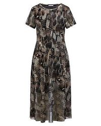 efixelle - Mesh Jurk Van - Lyst