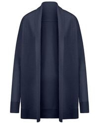 Peter Hahn - Long-Strickjacke Aus Schurwolle Und Kaschmir - Lyst
