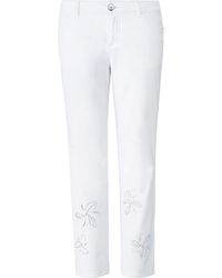 Anna Aura 7/8-jeans - Weiß