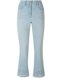 Peter Hahn - Basler - 7/8-jeans modell julienne, , gr. 18, baumwolle - Lyst