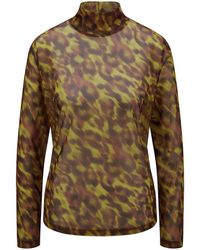 Basler - Stehkragen-Shirt, Gr. S - Lyst