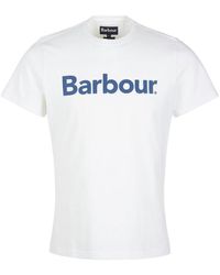 Barbour - Rundhals-shirt - Lyst