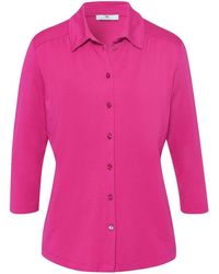 Peter Hahn - Jerseyblouse 3/4-Mouwen Van - Lyst