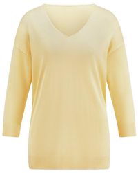Emilia Lay - V-Pullover 3/4-Arm - Lyst