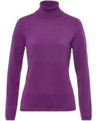 include - Rollkragen-pullover aus schurwolle und kaschmir - Lyst