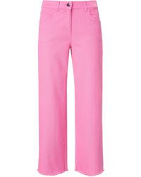 DAY.LIKE 7/8-jeans-culotte - Pink