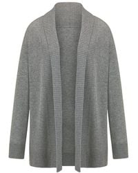 Peter Hahn - Long-Strickjacke Aus Schurwolle Und Kaschmir - Lyst