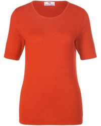 Peter Hahn Seide/Kaschmir - Rundhals-Pullover Aus Seide Mit Kaschmir - Lyst