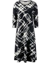 Basler - Jersey Midi-Jurk Van - Lyst