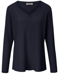 Peter Hahn - V-Pullover Aus 100% Premium-Kaschmir - Lyst