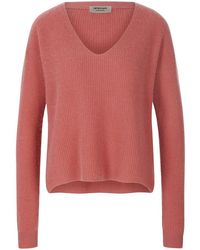 Peter Hahn - V-Pullover Aus 100% Premium-Kaschmir - Lyst