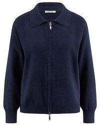 Peter Hahn - Gebreide Blouson Van - Lyst