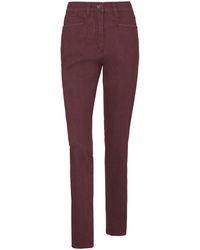 RAPHAELA by BRAX Proform slim-jeans modell sonja magic - Rot