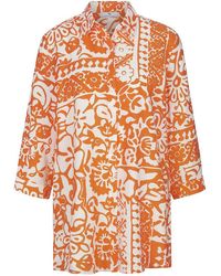 Peter Hahn - Long-Bluse 3/4-Arm - Lyst