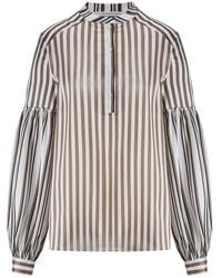 Herzensangelegenheit - Long-Bluse Aus Seide - Lyst