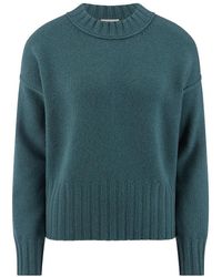 include - Rundhals-Pullover Aus Schurwolle Und Kaschmir - Lyst