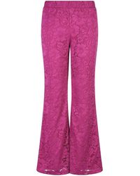 Emilia Lay - Bootcut-Fit Broek Van - Lyst