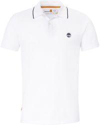 Timberland Polo-shirt 1/2-arm - Weiß