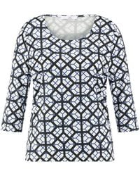 Emilia Lay - Rundhals-Shirt 3/4-Arm - Lyst